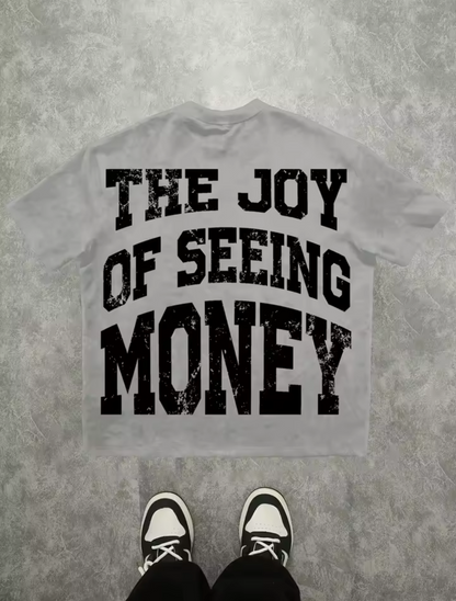 The Joy of Seeing Money Men’s 3D Graphic T-Shirt
