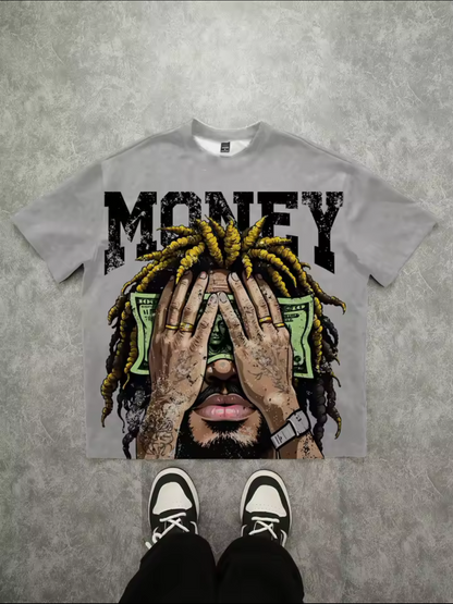 The Joy of Seeing Money Men’s 3D Graphic T-Shirt