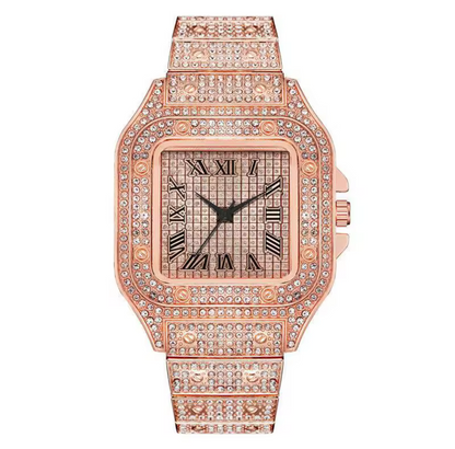 Luxury Men/Women Wrist Watch Gold,Rose,Silver Coloring