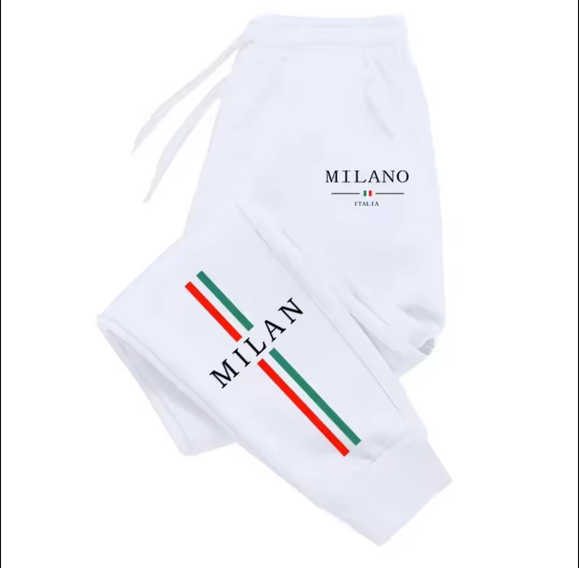Milan City Printed Jogger Pants Men/Women Autumn,Winter High Quality Outdoor Running Pants