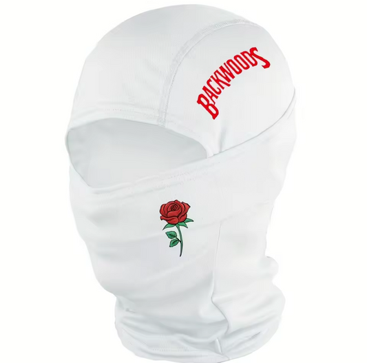 3 sets of rose Backwoods printed balaclava/skimask windproof dustproof breathable - unisex outdoor sports full face mask