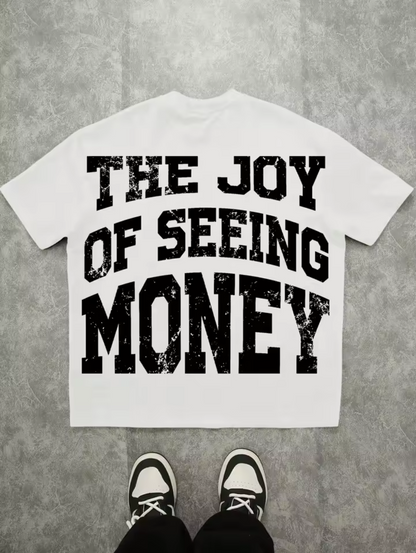 The Joy of Seeing Money Men’s 3D Graphic T-Shirt