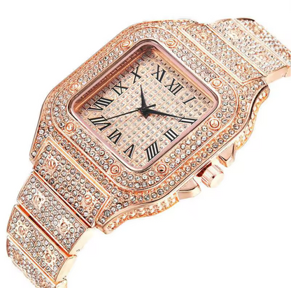 Luxury Men/Women Wrist Watch Gold,Rose,Silver Coloring